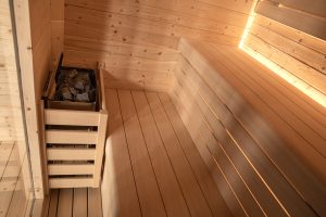 Sauna finladese da esterno, Mod.VELAIR